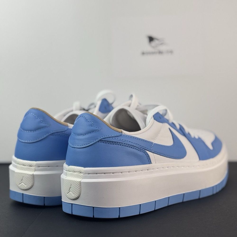Nike Air Jordan 1 UNC Low Elevate University Blue 12 WMNS‎ / 10.5 MEN DQ3698-141 - Picture 4 of 15